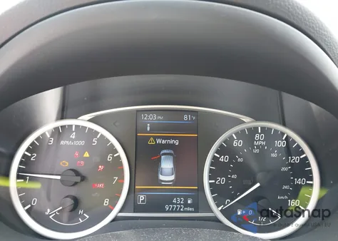 2019 Nissan Sentra Sv из США, поврежденный, VIN 3N1AB7AP8KY365895